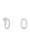 Серебряные серьги Hold Oval Tous - фото