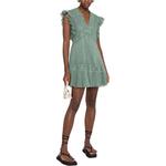 Женское зеленое платье без рукавов PINKO - фото 3