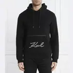 Толстовка обычного кроя Karl Lagerfeld, черный - фото