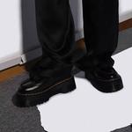 Женские лоферы черные "Создавая ракету" - фото 6