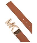 Двусторонний ремень Michael Kors, белый - фото 4