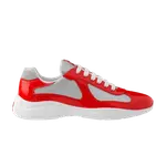 Кроссовки Prada America s CupTangerine Silver, оранжевый - фото