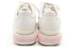 Кроссовки Fendi Leather Low, белый / розовый - фото 4