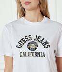 Футболка Guess Jeans California Cropped Fit, белый - фото 4