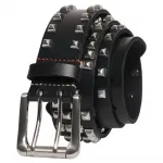 Ремень Superdry Studded, черный - фото