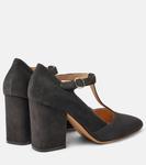 Замшевые туфли Triana 85 Gabriela Hearst, Charcoal - фото 3