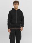 Куртка с капюшоном Jack & Jones JJEBRADLEY SWEAT ZIP HOOD NOOS, черный - фото 3