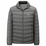 Пуховик унисекс JEEP SPIRIT, темно-серый - фото 2