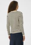 Кардиган Saint Tropez MILASZ STRIPED, Brown Rice/Black Stripe/Light Brown - фото 3