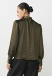 Блуза Next Blouse, Khaki Green/Green - фото 3