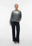 Свитер-Пуловер Vero Moda, Medium Grey Melange - фото 2