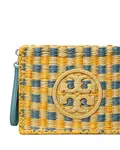 Сумочка из рафии Ella Tory Burch, бежевый - фото 4