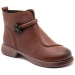 EGCHI Коричневые женские ботильоны, цвет Brown - фото 6