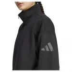 Толстовка adidas All SZN Soft Lux Loose full zip, черный - фото 4