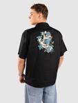 Рубашка Santa Cruz Screaming Rose Flash Hemd, black - фото