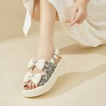 Пляжные сандалии женские Daphne, бежевый - фото 10