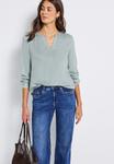 Блуза Street One Blouse, Blau/Light Blue - фото 5