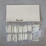 Формы для типсов «Гроб балерины», молочный, 120 шт. Deni Carte - фото 2