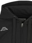Худи с капюшоном на молнии KAPPA Truxo, Black - фото 3