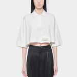 Feng Chen Wang Деконструкция поло для женщин white - фото 3