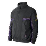Куртка Nike NBA Logo Zipped Jacket 'Lakers Black', черный - фото