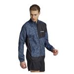 Куртка adidas Terrex Trail Windbreaker, синий - фото 4