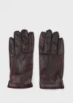 Перчатки из овечьей кожи Paul Smith, цвет Dark Red - фото