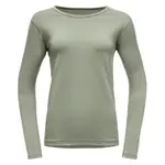 Лонгслив DEVOLD OF NORWAY Breeze Plus Merino 200, зеленый - фото