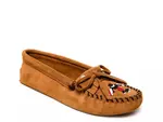 Мокасины Minnetonka Thunderbird Animikii на плоской подошве, коричневые - фото