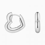 Серьги-Кольца в форме сердца Brilliant Earth - фото 3