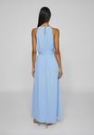 Платье VILA VIFALIA BELTED LONG DRESS, Blissful Blue/Blue - фото 3