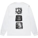 Моно лонгслив Stussy, синий - фото 9