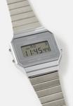 Цифровые часы A700 UNISEX Casio, серебристого цвета - фото