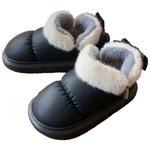 Thin strips Бытовые тапочки тонкие полоски, Черный - фото 3