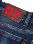 Джинсы в клетку DSQUARED2 KIDS, синий - фото 4
