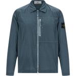 STONE ISLAND Мужская синяя рубашка - фото