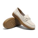 Женские лоферы Senda, бежевый loose fit - фото 10