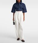 Кожаные балетки Jacquemus, черный - фото 3