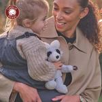 Плюшевая игрушка леили енот 24 см высота Charlie Bears - фото 3