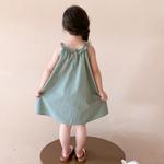 Платье для дошкольниц PROTECTCAMEL, зеленый - фото 2