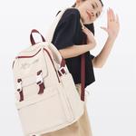 Рюкзак Oxford Unisex Красный Белый XTEP, Классический черный стильный кулон - фото 5