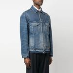 Джинсовая куртка мужская джинсовая синяя Gucci, синий - фото 4