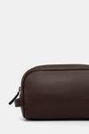 Кожаная косметичка Barbour, коричневый - фото 2