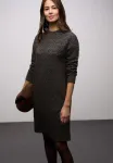 Вязаное платье Street One, Schwarz - фото 3