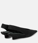 Замшевые клинья Toteme, черный - фото 2