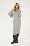 Вязаное платье Kaffe Nanna, серый - фото 3