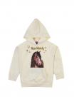 Толстовка с капюшоном Miss Melody, бежевый - фото