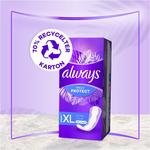 Прокладки ежедневные Daily Protect Extra Long с ароматом Big Pack Always, 40 шт. - фото 3