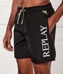 Шорты для плавания Regular fit Replay, черный - фото 3