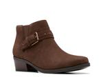 Ботинки Clarks Danyelle Wish Bootie, Brown Suede - фото